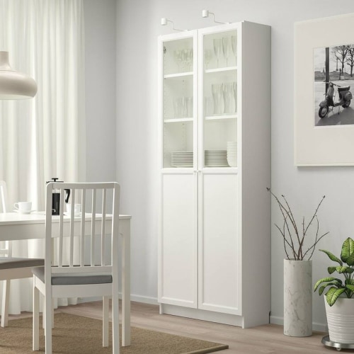 Oxberg door on billy bookcase top
